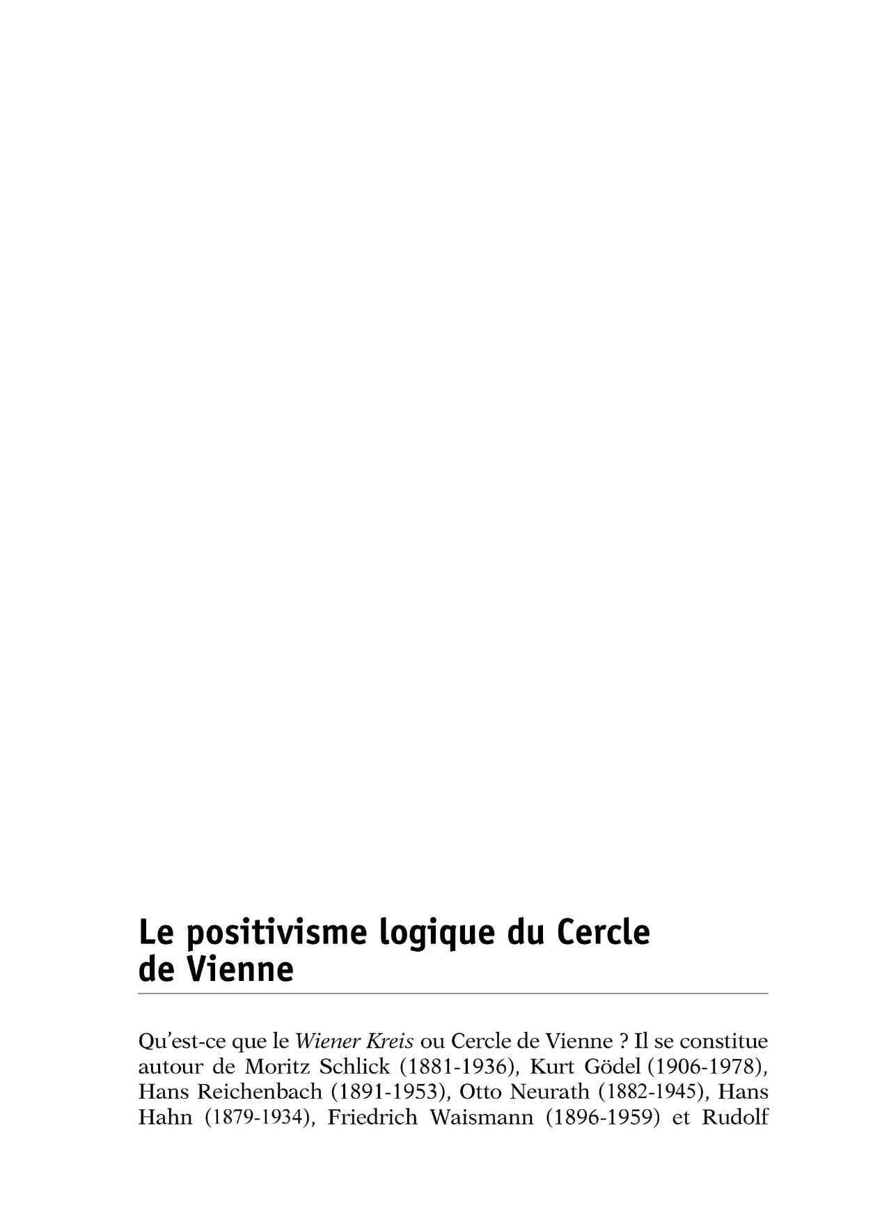 Prévisualisation du document SENS ET VERITE (le cercle de Vienne)
