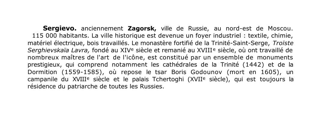 Prévisualisation du document Sergievo.