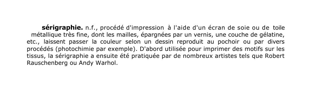 Prévisualisation du document sérigraphie.