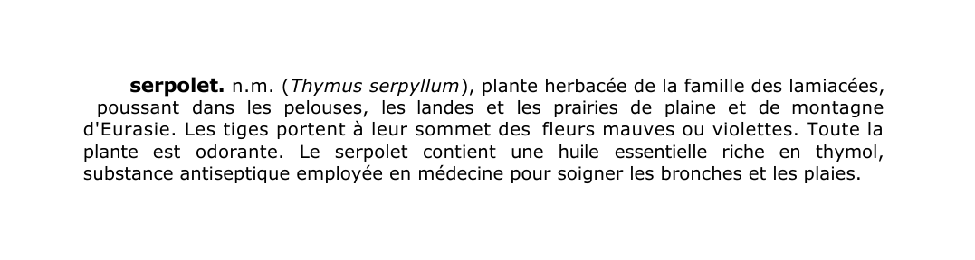 Prévisualisation du document serpolet.