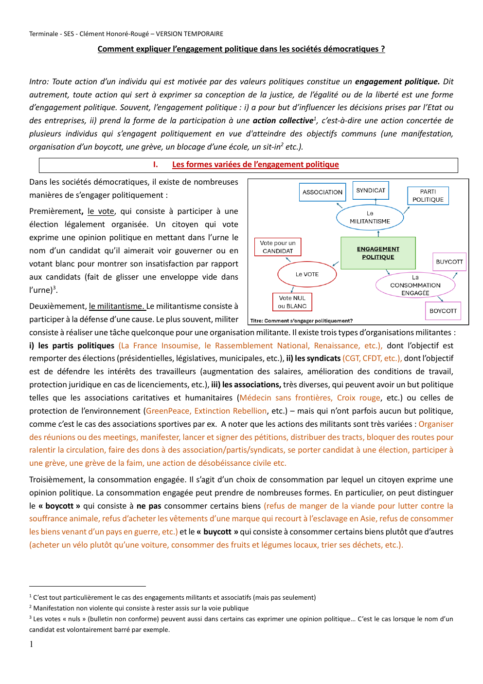 Prévisualisation du document SES fiche Engament politique