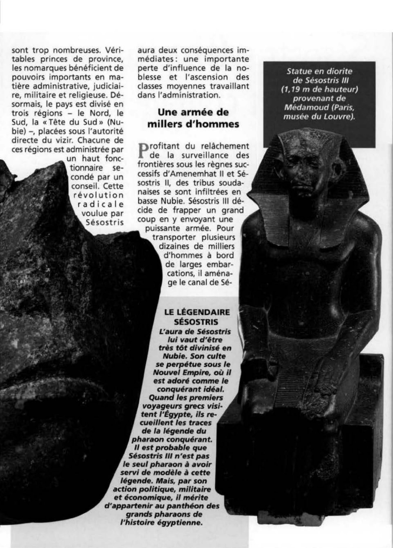 Prévisualisation du document Sésostris III, pharaon