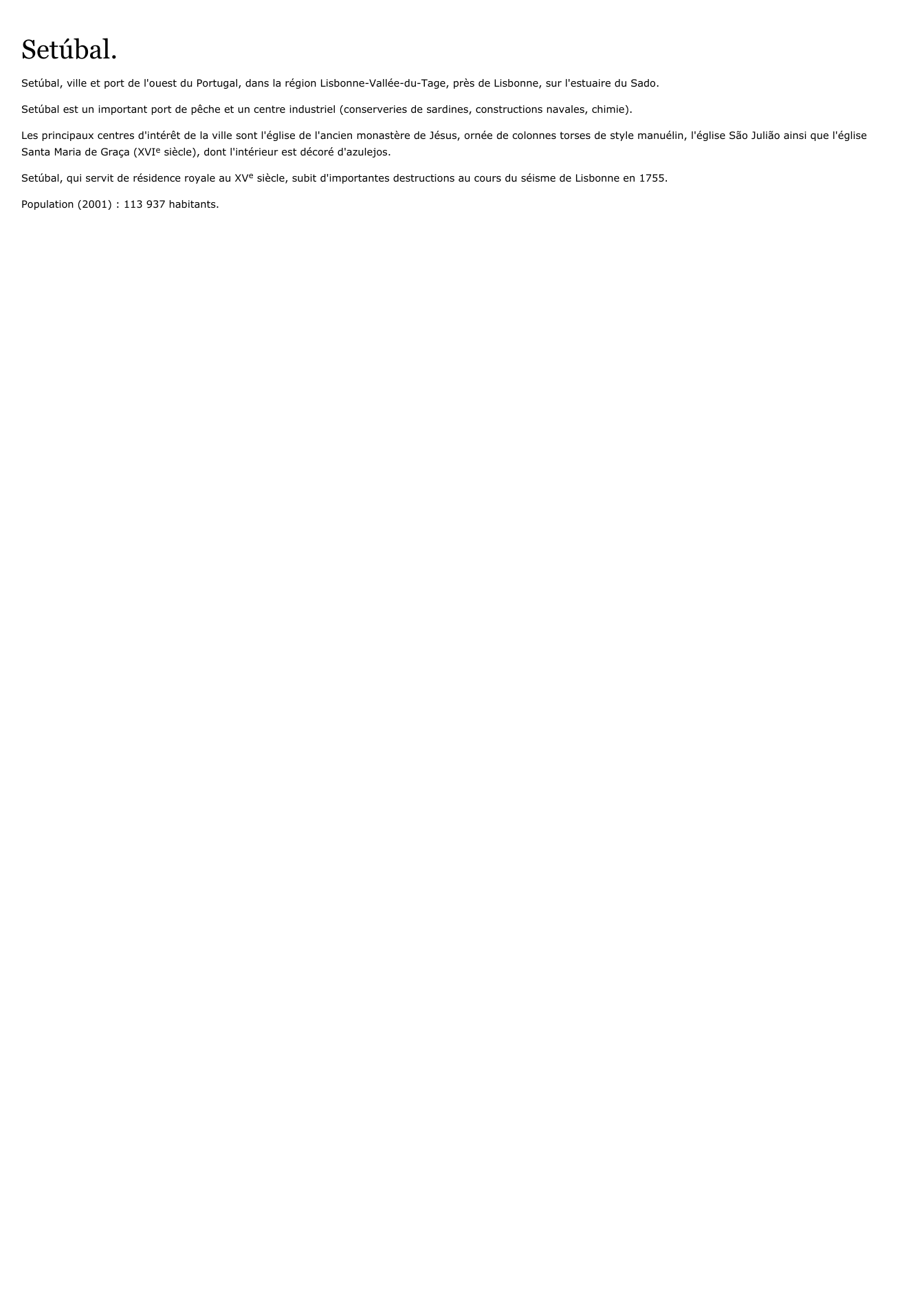 Prévisualisation du document Setúbal.