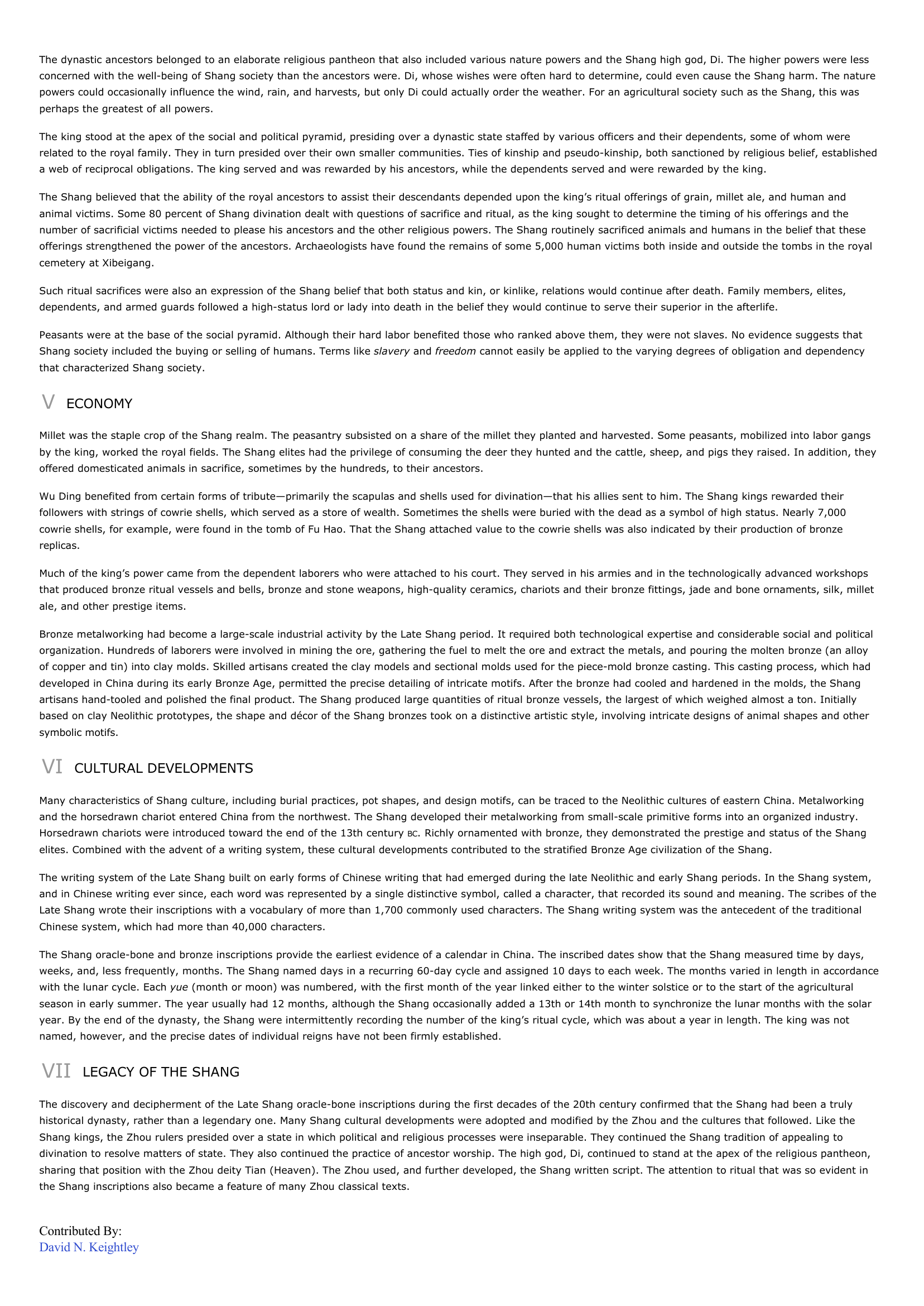 Prévisualisation du document Shang Dynasty - History.