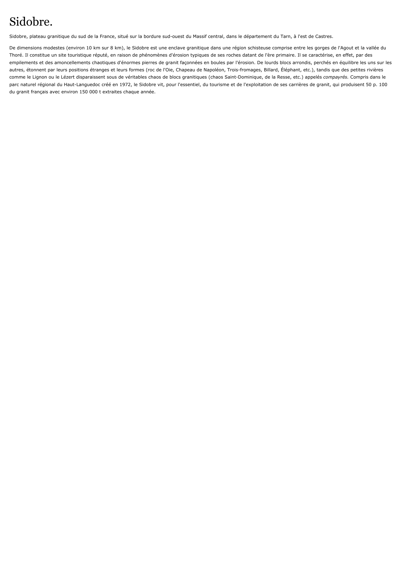 Prévisualisation du document Sidobre.