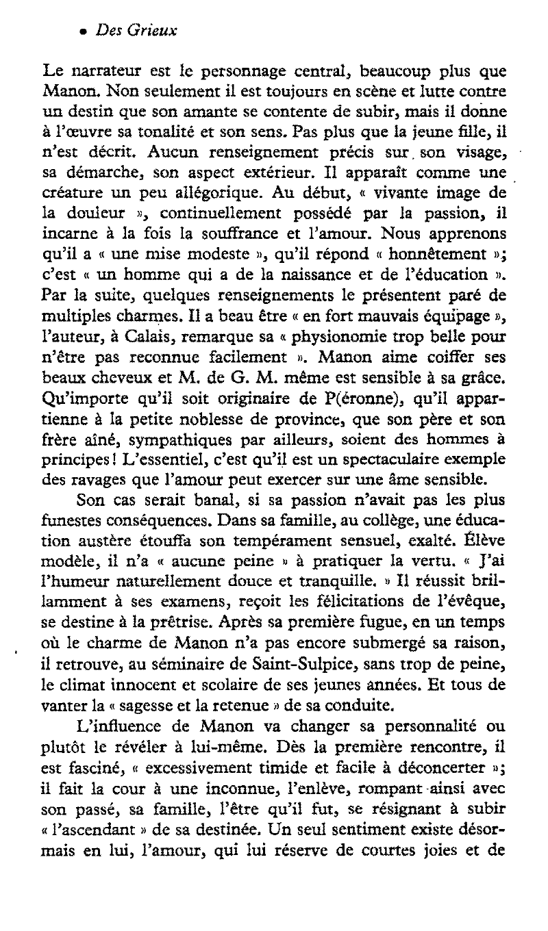 Prévisualisation du document Signification de « Manon Lescaut »