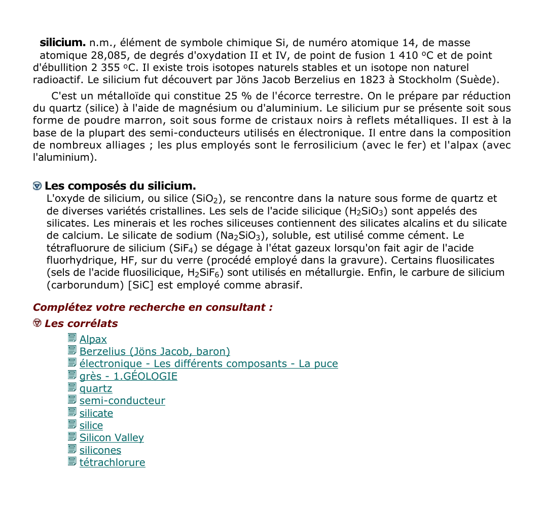 Prévisualisation du document silicium.