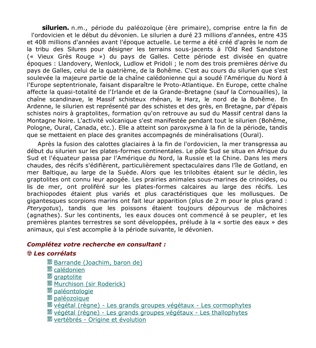 Prévisualisation du document silurien.