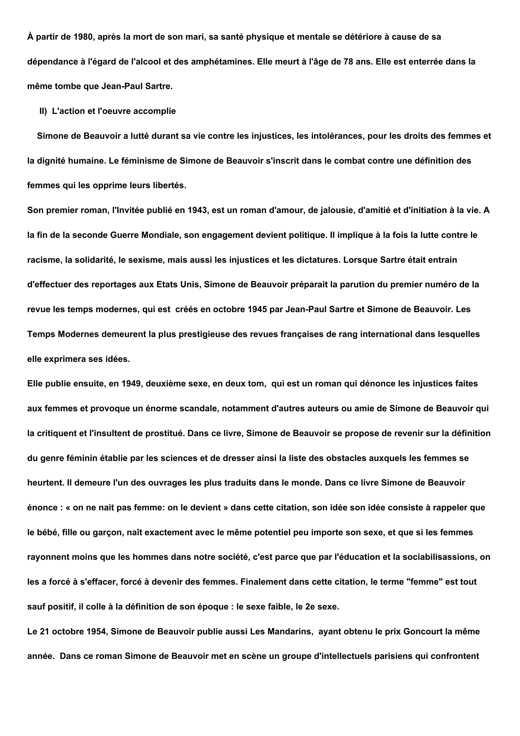 Prévisualisation du document SIMONE DE BEAUVOIR
