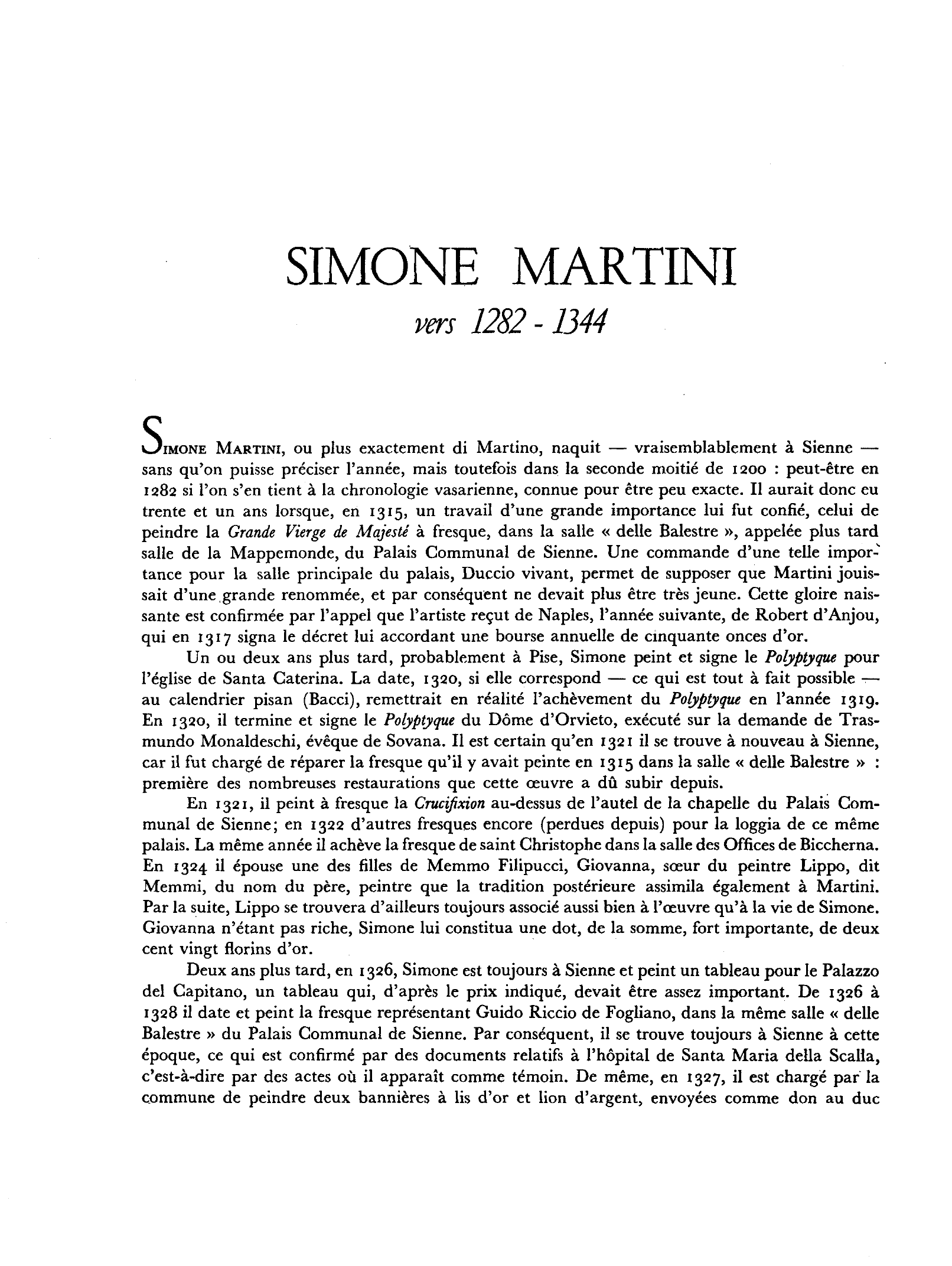 Prévisualisation du document SIMONE MARTINI