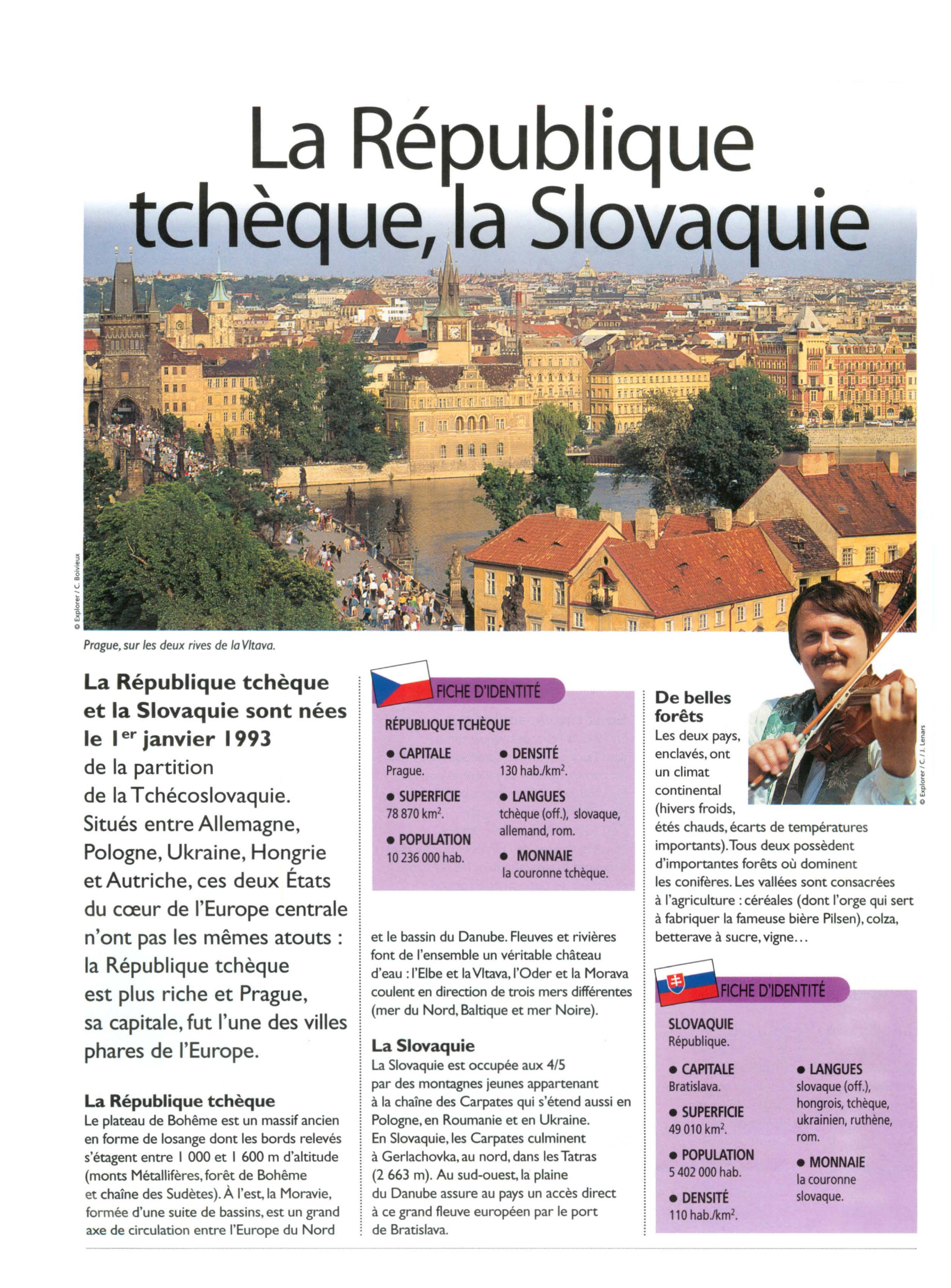 Prévisualisation du document SLOVAQUIE EN 1996 (Géographie politique)