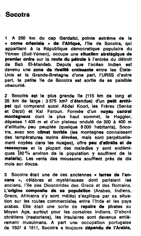 Prévisualisation du document Socotra