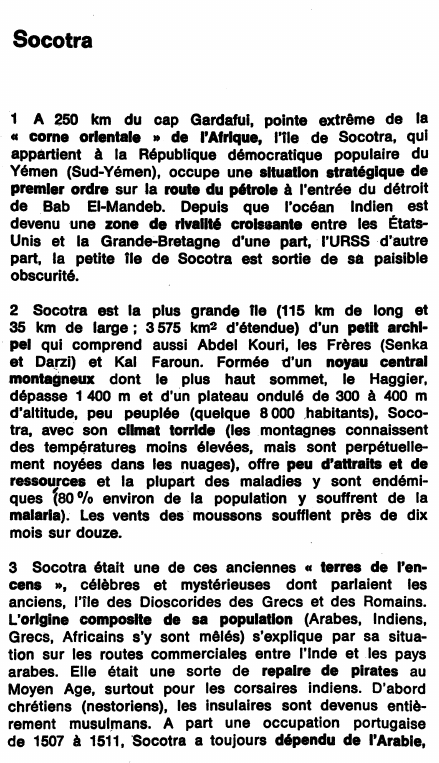 Prévisualisation du document Socotra