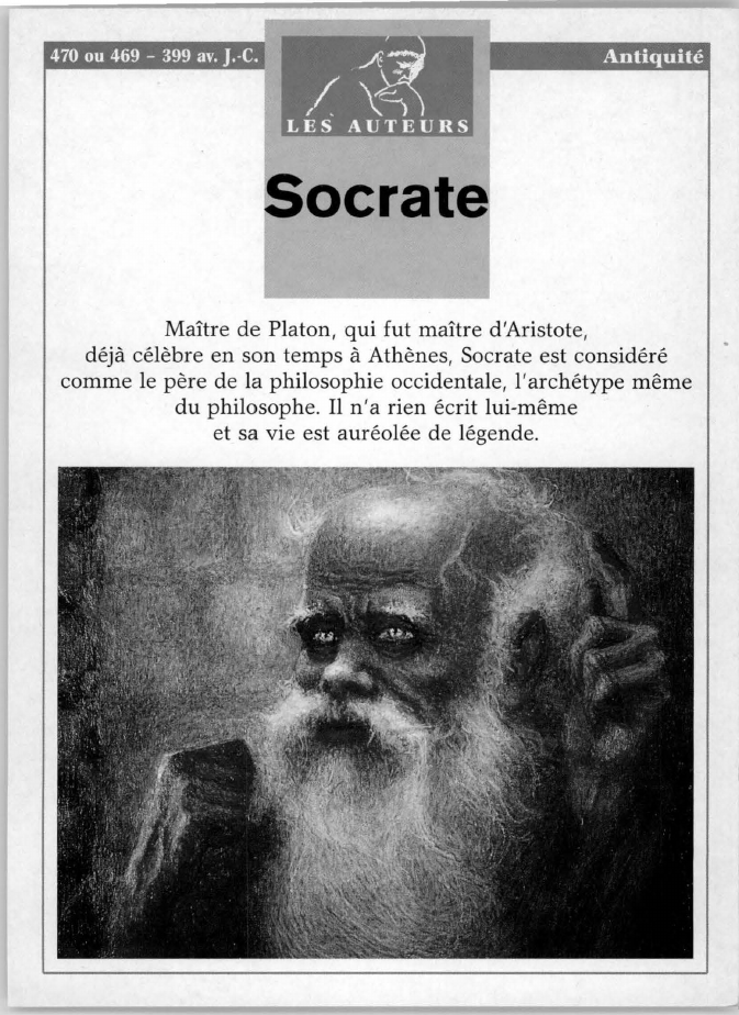 Prévisualisation du document Socrate