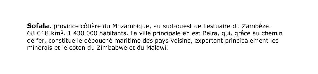 Prévisualisation du document Sofala.