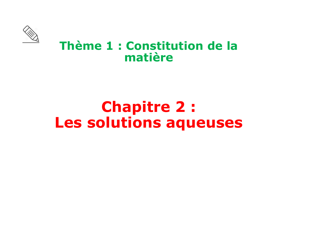 Prévisualisation du document Solutions aqueuses lycée seconde