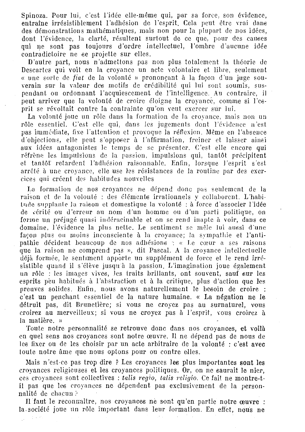 Prévisualisation du document sommes-nous les auteurs de nos croyances ?