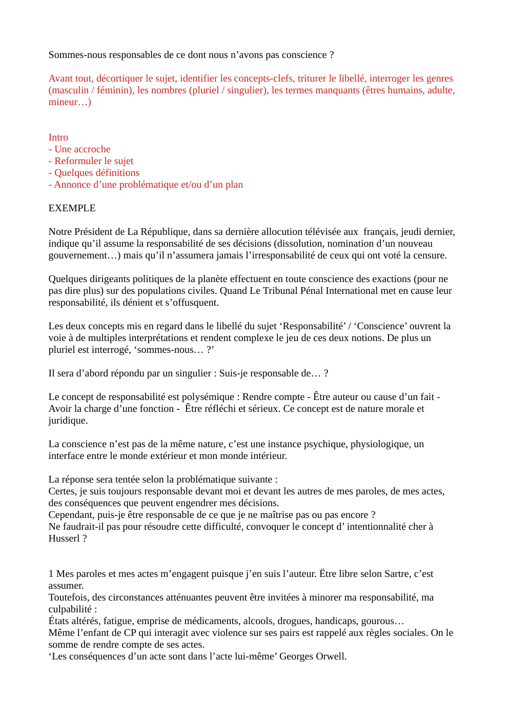 Prévisualisation du document Sommes-nous responsables de ce dont nous n'avons pas conscience ?