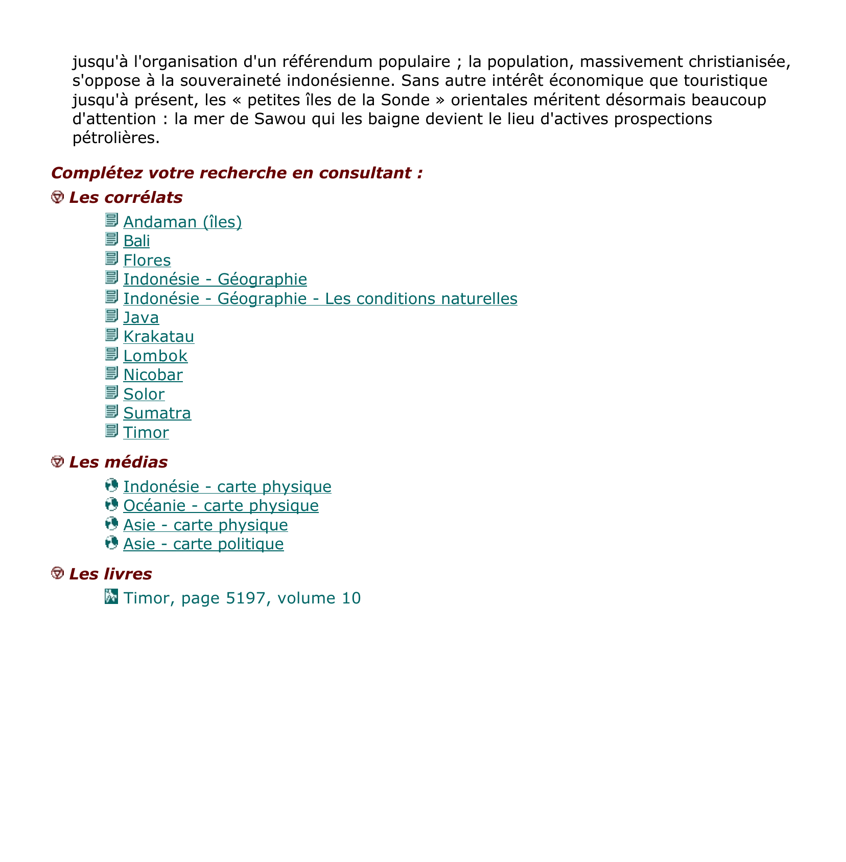 Prévisualisation du document Sonde (archipel de la).