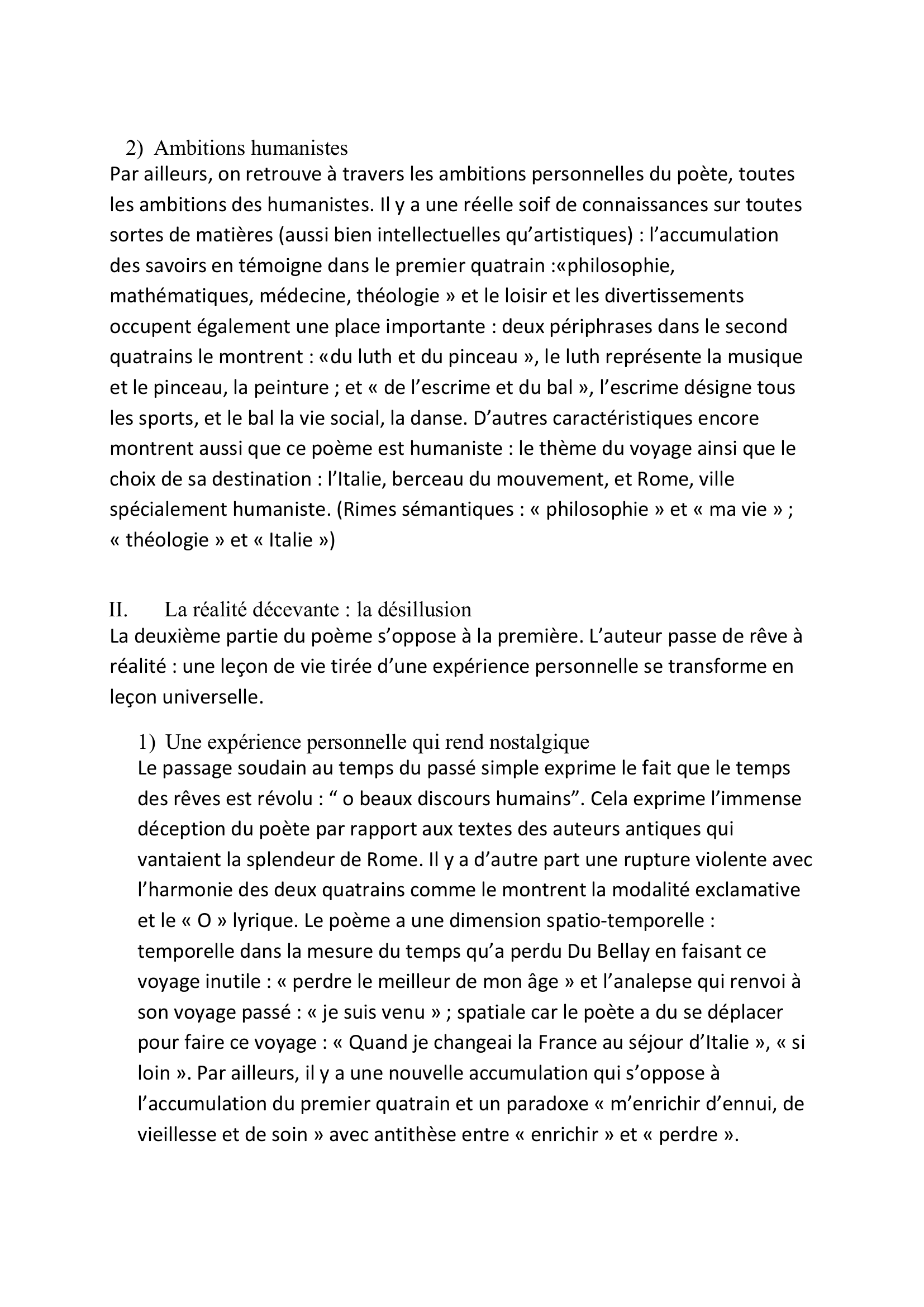 Prévisualisation du document Sonnet 32, Les Regrets, J. Du Bellay