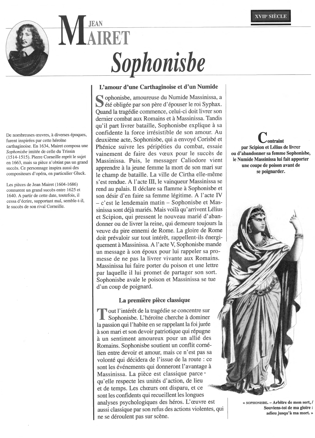 Prévisualisation du document Sophonisbe