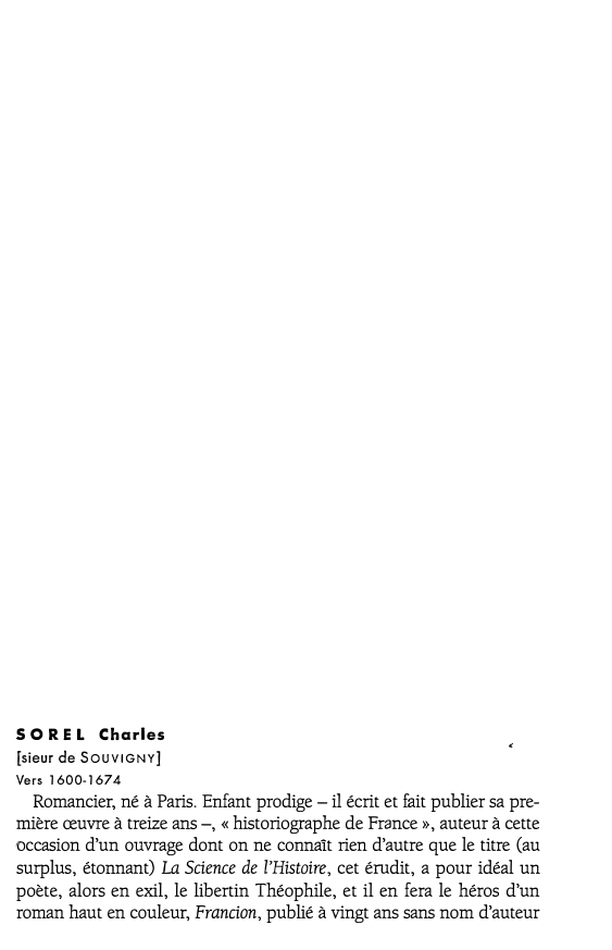 Prévisualisation du document SOREL Charles