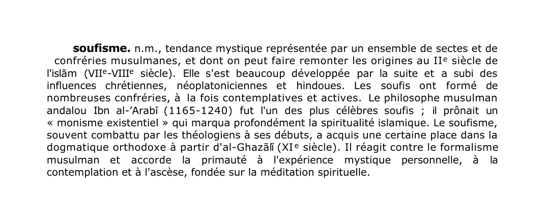 Prévisualisation du document soufisme.