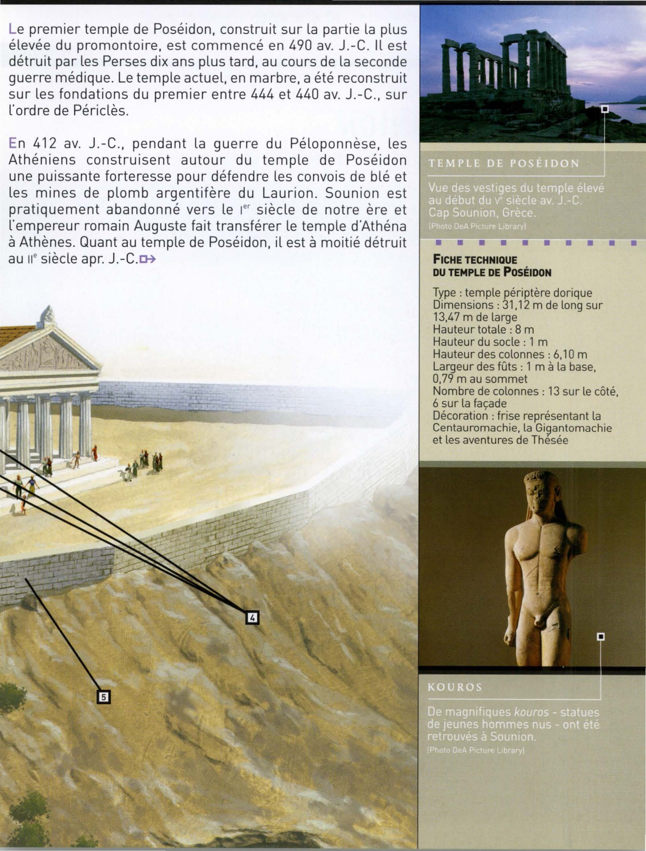 Prévisualisation du document SOUNION : Un lieu sacré à la pointe de l'Attique