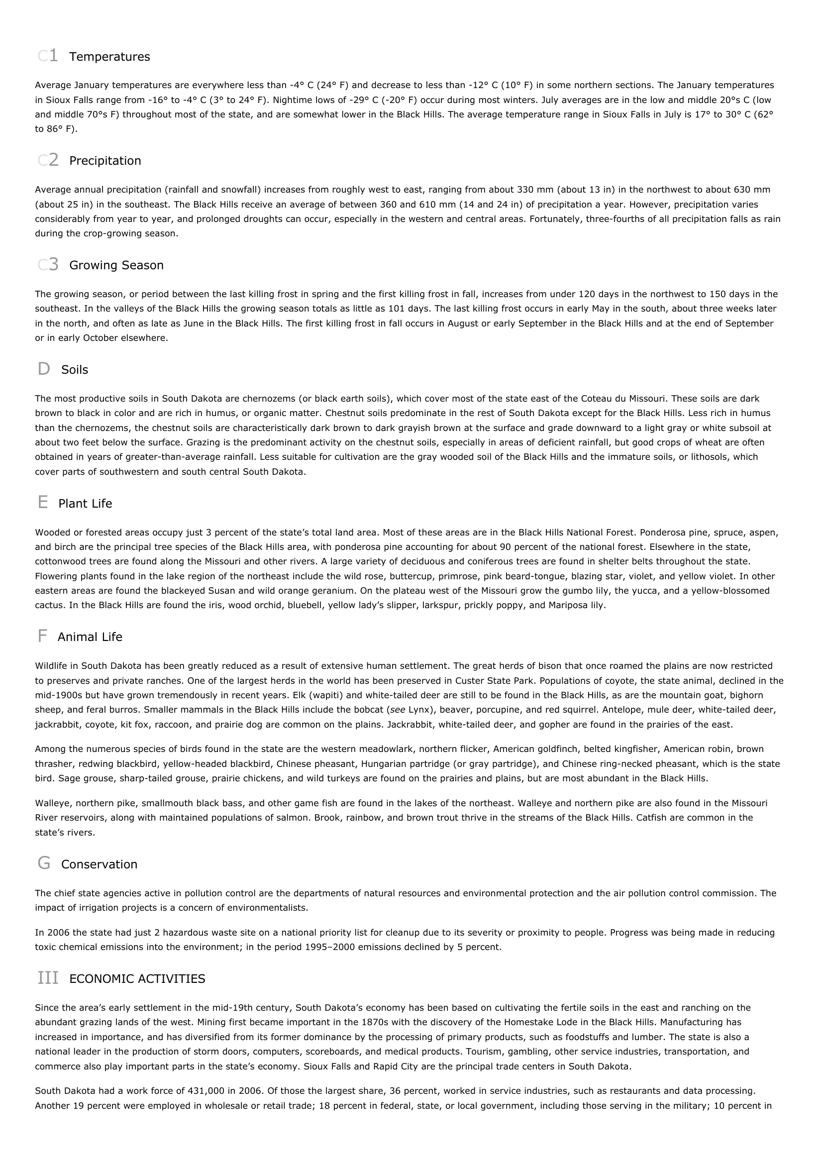 Prévisualisation du document South Dakota - geography.