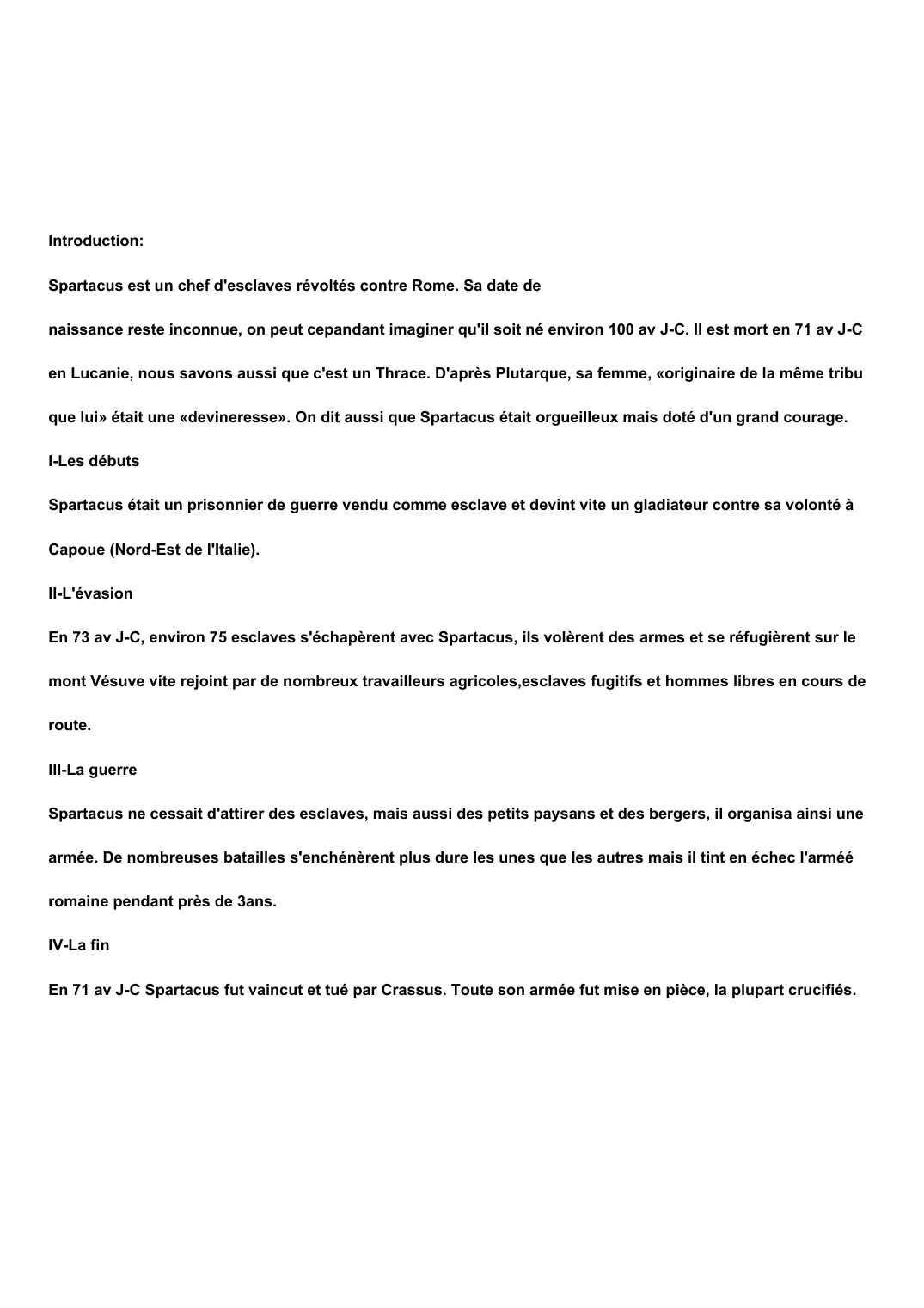 Prévisualisation du document Spartacus
