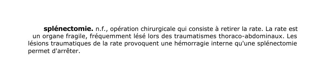 Prévisualisation du document splénectomie.