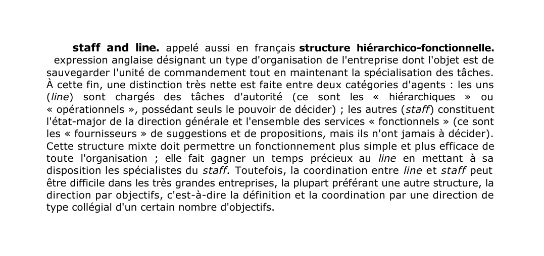 Prévisualisation du document staff and line.