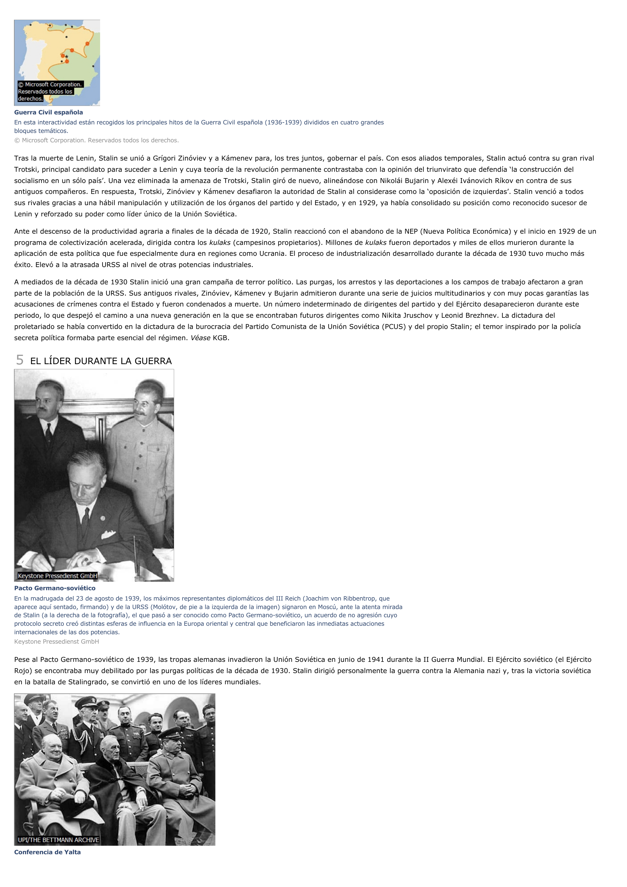 Prévisualisation du document Stalin (Iósiv Visariónovich Dzhugachvili) - historia.
