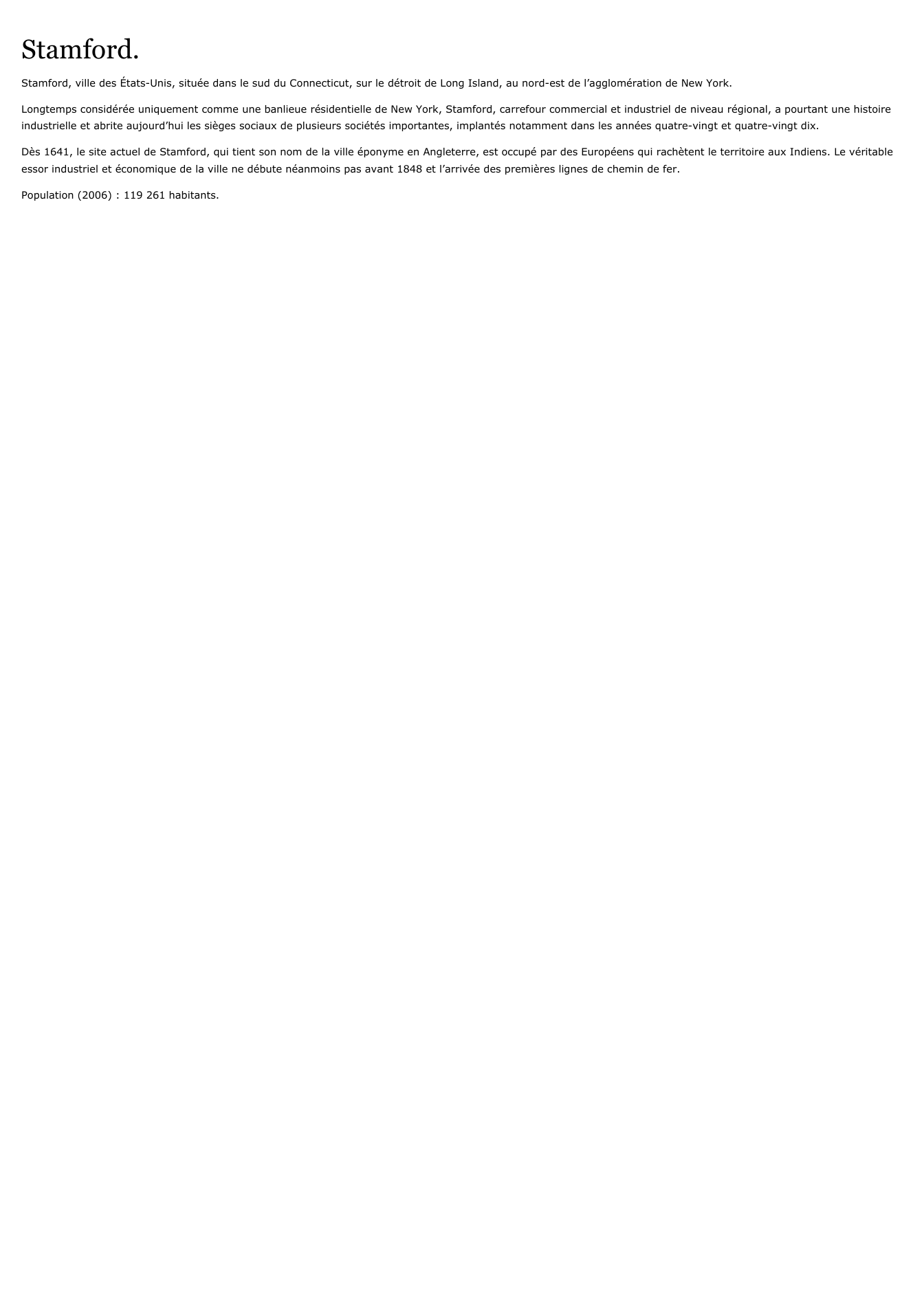 Prévisualisation du document Stamford.
