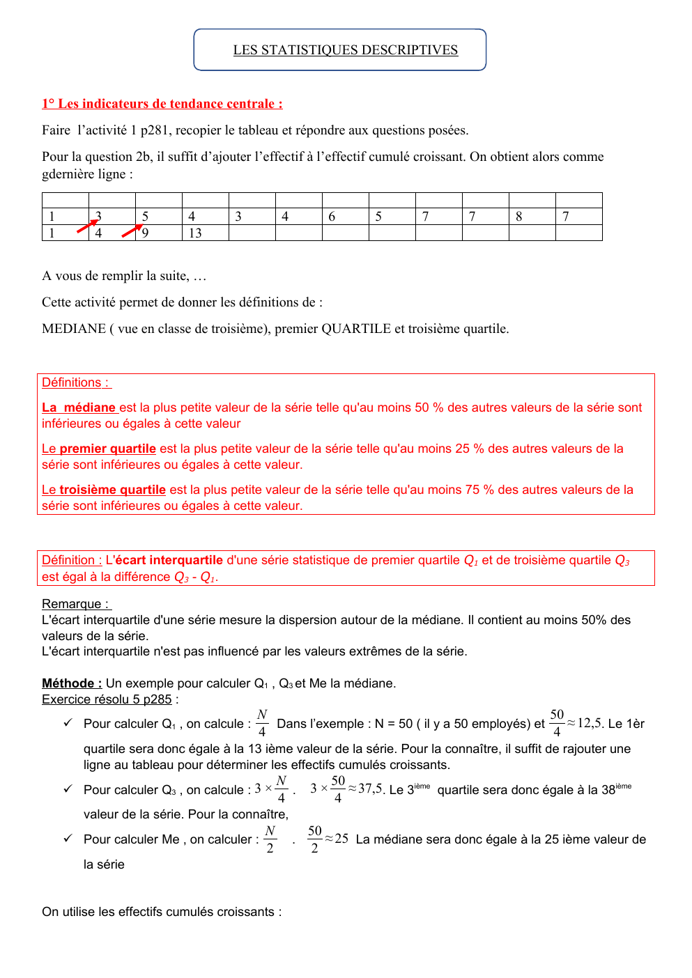 Prévisualisation du document Statistiques descriptives