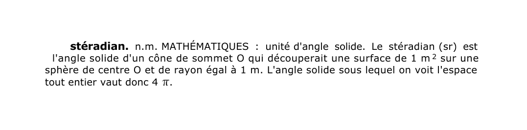 Prévisualisation du document stéradian.