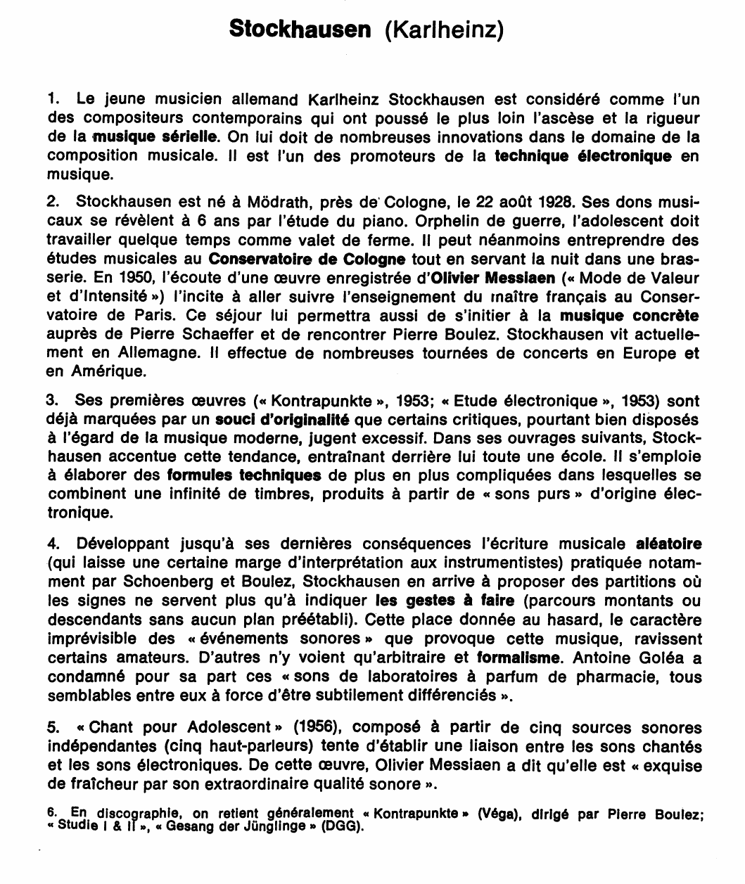 Prévisualisation du document Stockhausen Karlheinz