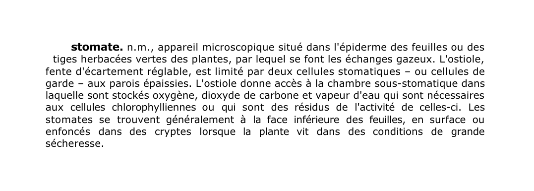 Prévisualisation du document stomate.