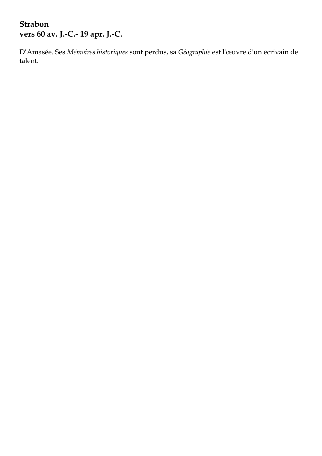 Prévisualisation du document Strabonvers 60 av.