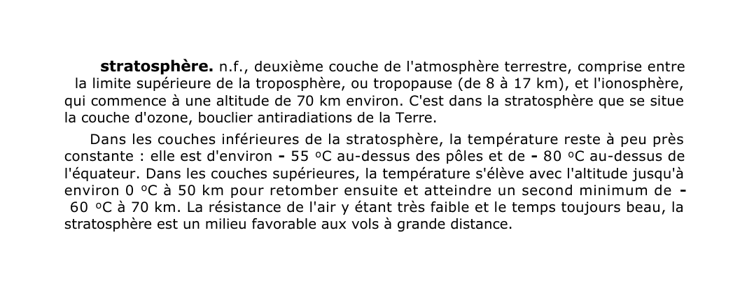 Prévisualisation du document stratosphère.