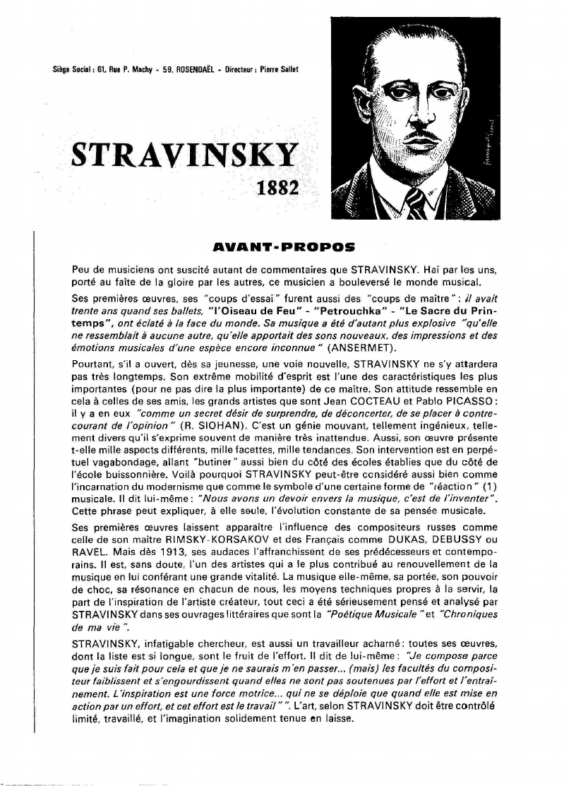 Prévisualisation du document STRAVINSKY.