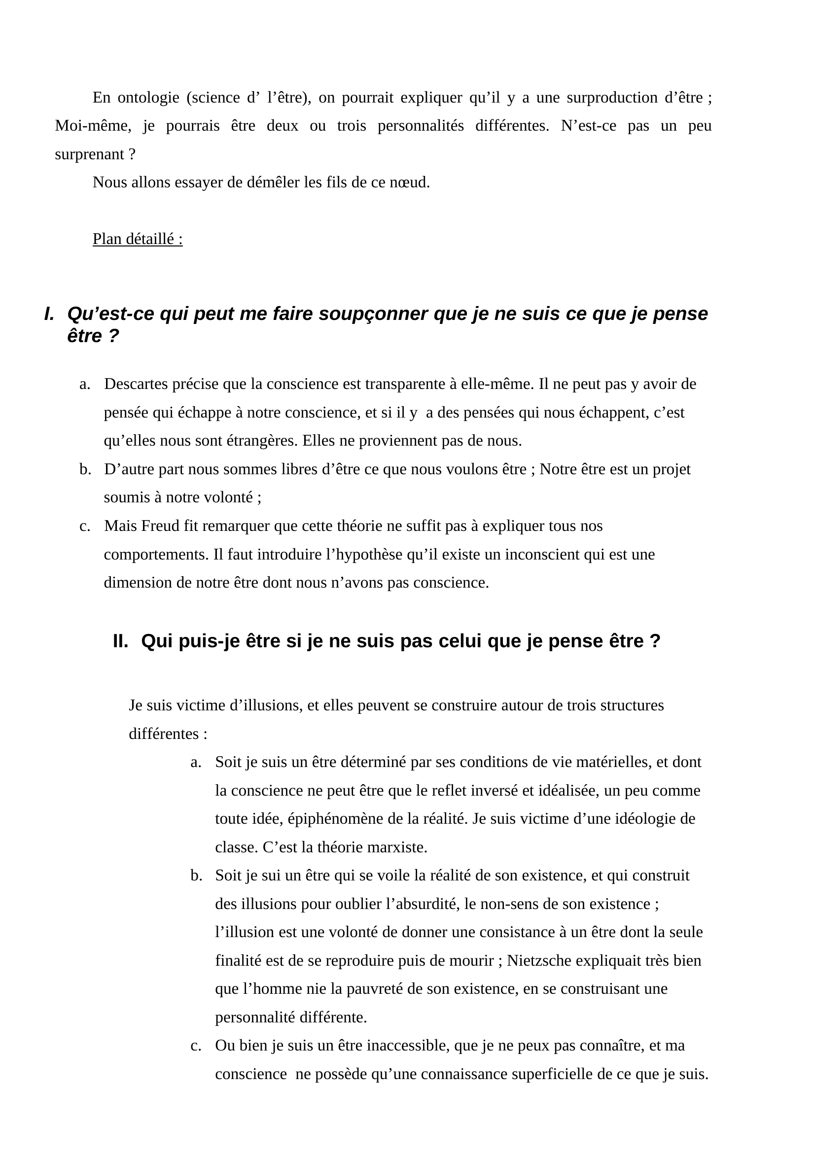 Prévisualisation du document suis ce que j'ai conscience d'etre ?