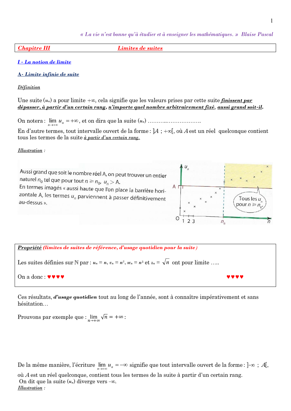 Prévisualisation du document Suites numérique