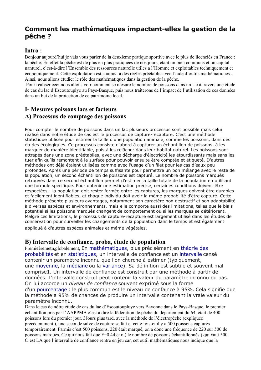 Prévisualisation du document Sujet Grand oral liant Maths/SES sur le rôle des mathématiques dans la gestion de la pêche