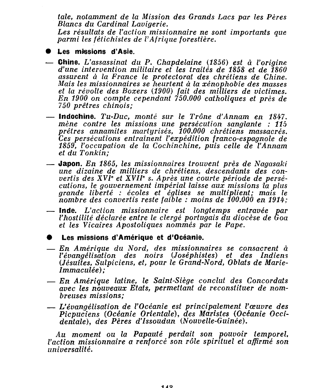 Prévisualisation du document Sujet : « Les missions catholiques ».
