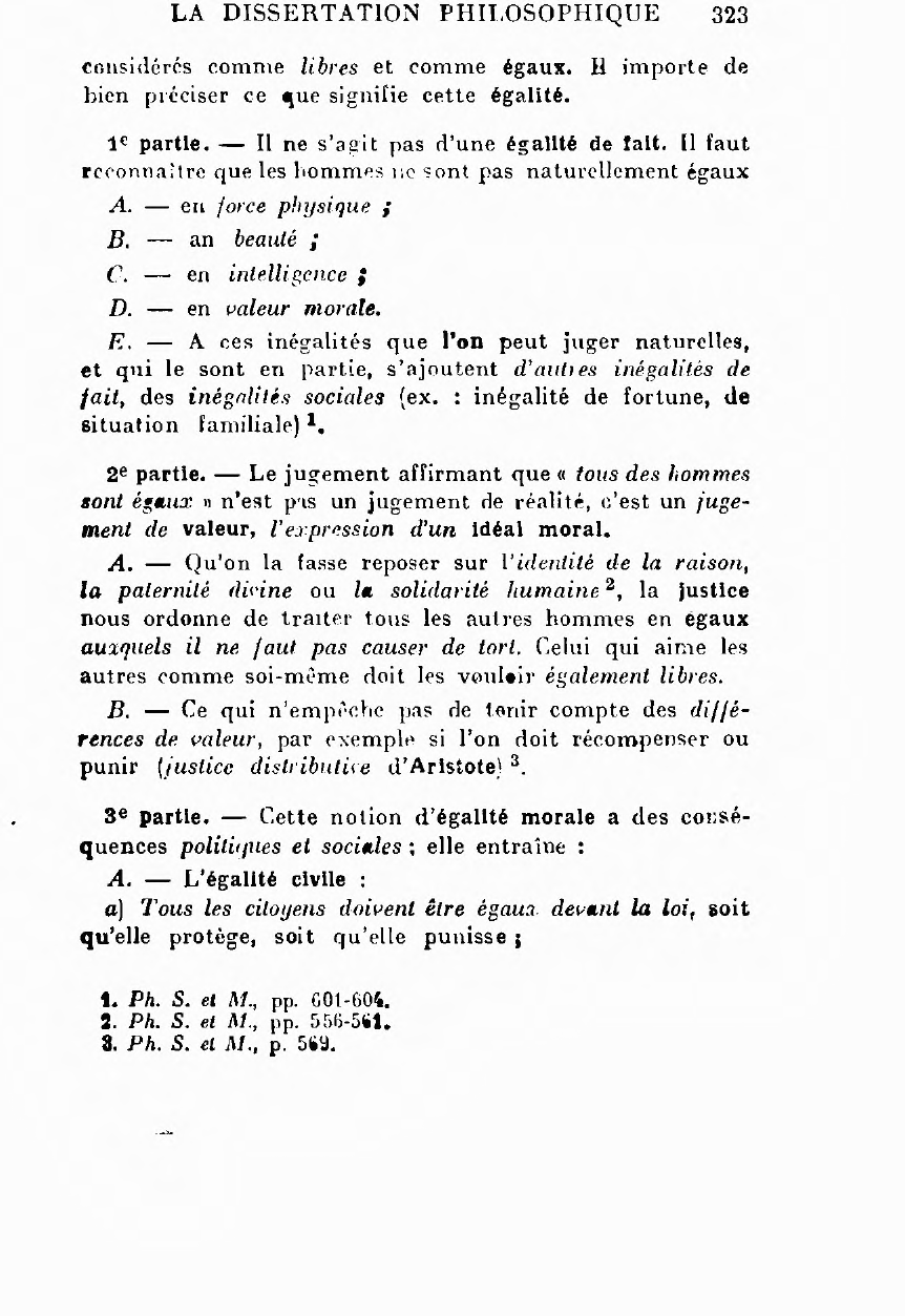 Prévisualisation du document SUJET : L’Idée d'égalité.  PLAN.