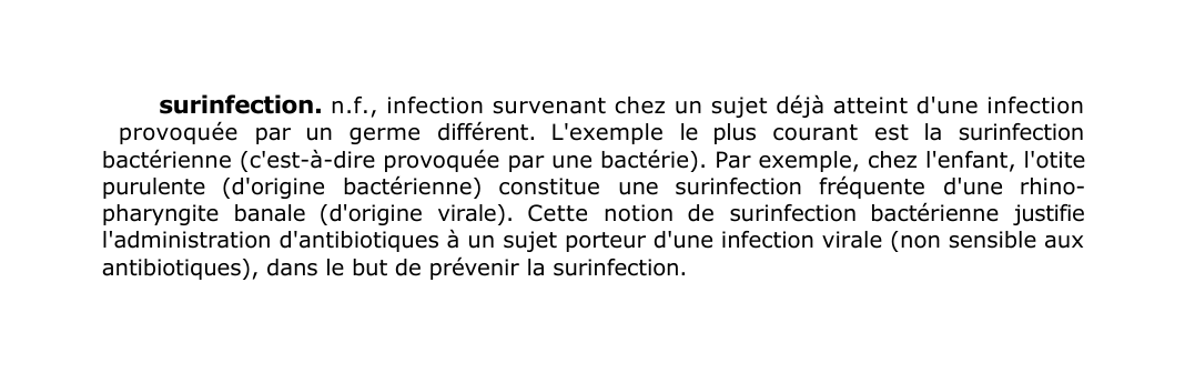 Prévisualisation du document surinfection.
