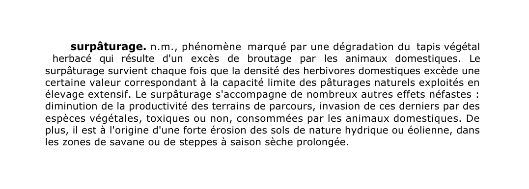 Prévisualisation du document surpâturage.