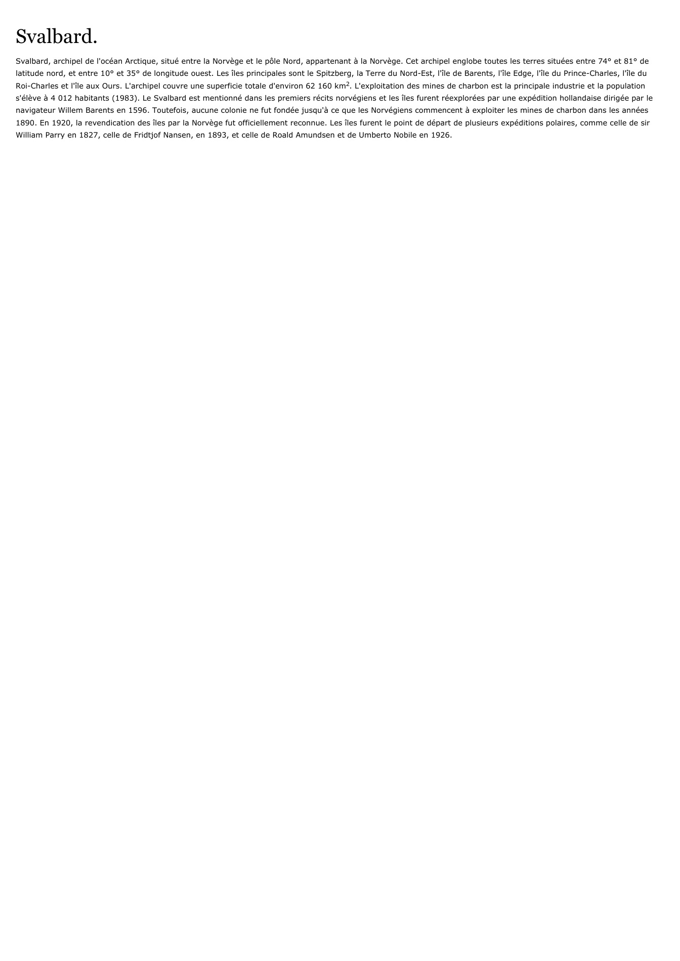 Prévisualisation du document Svalbard.