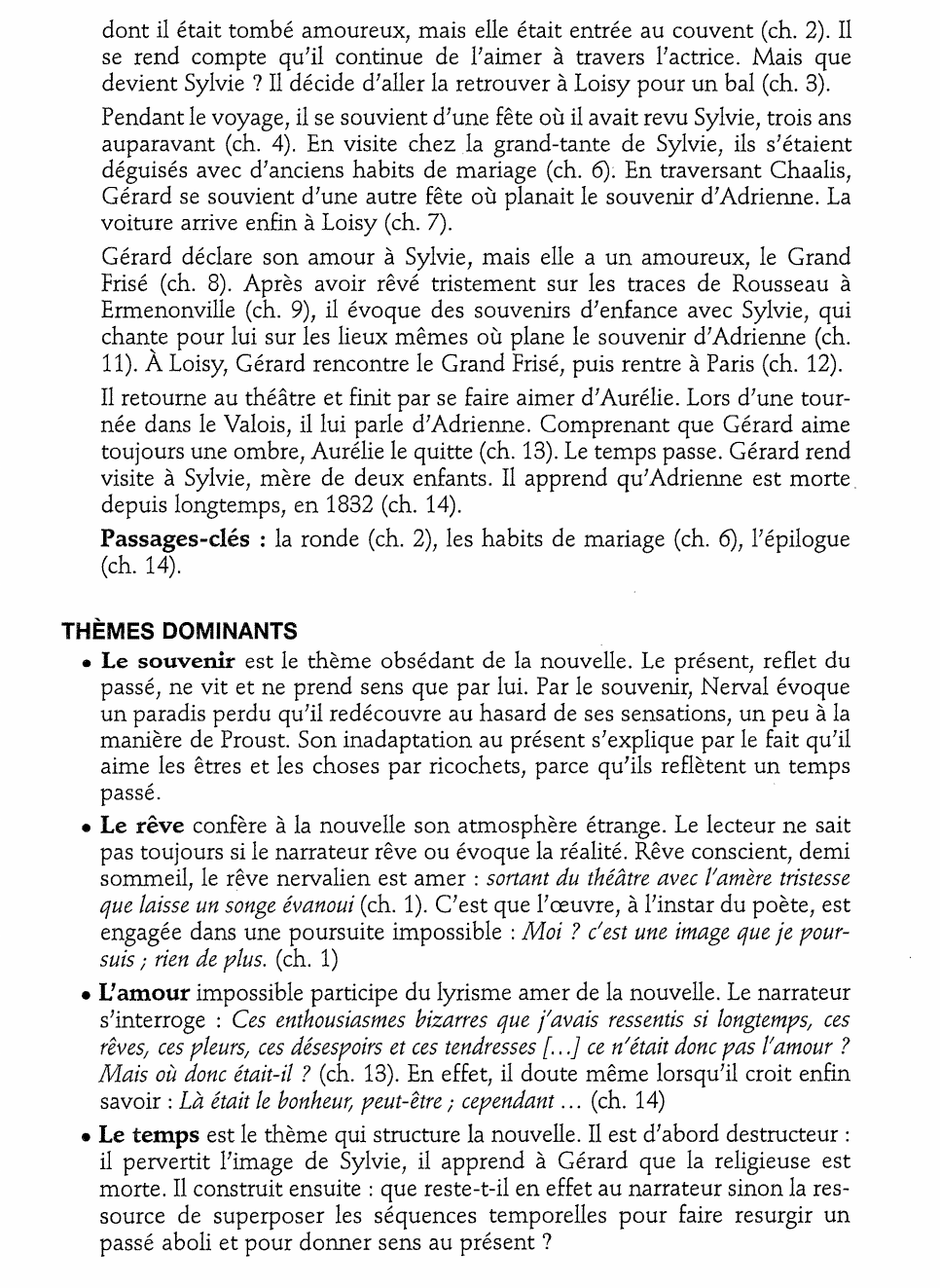 Prévisualisation du document Sylvie  Souvenirs du Valois de  Gérard de Nerval (résumé de l'oeuvre & analyse détaillée)